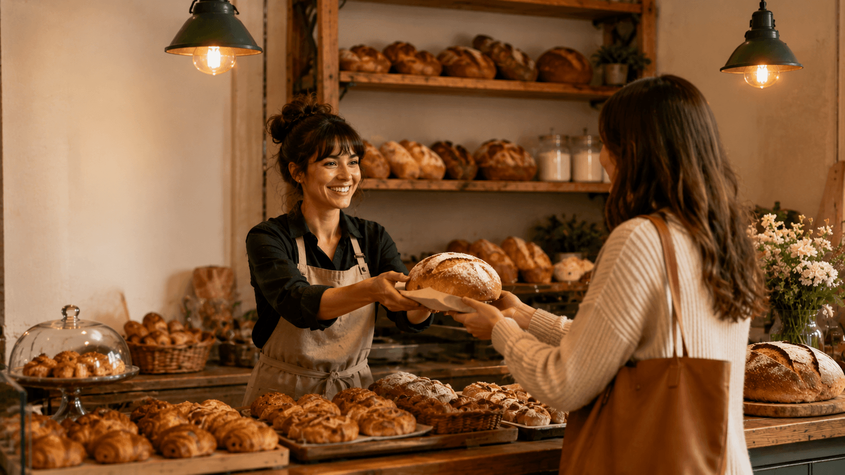 Golden Hearth Bakery website concept preview
